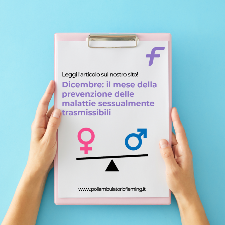 Dicembre: il mese della prevenzione delle malattie sessualmente trasmissibili