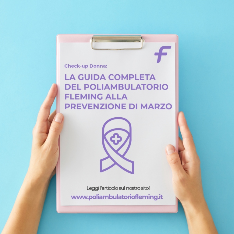 Check-up Donna: la guida completa del Poliambulatorio Fleming alla prevenzione di Marzo